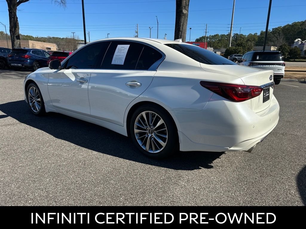 Certified Used 2023 INFINITI Q50 LUXE